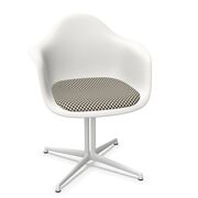 Eames Plastic Armchair RE DAL mit Sitzpolster von Vitra