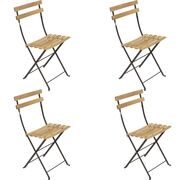 Bistro Naturel Klappstuhl 4er Set Angebot von Fermob