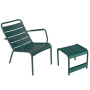 Luxembourg Set: 2 tiefe Sessel + 1 Beistelltisch von Fermob