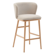 Tabouret en chenille Ciselia de Kave Home