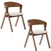 Stuhl Godia im 2er Set von Kave Home