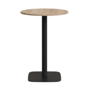 Hoher Runder Melamin Tisch Dina Ø 60 cm von Kave Home