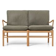 OW149-2 Sofa mit Lederbezug von Carl Hansen & Son