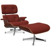 Eames Lounge Chair & Ottoman in Stoff Calma von Vitra