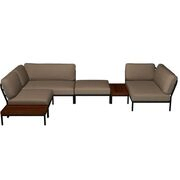LEVEL Kombination 04 - Outdoor Sofa von Houe