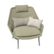 Slow Chair in Stoff von Vitra