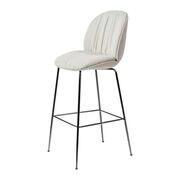 Beetle Soft bar stool with full upholstery from Gubi