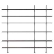 Système d'étagères Keen 208 avec étagères de Gubi