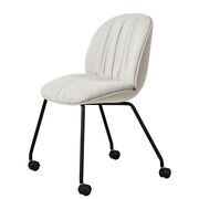 Meeting - Chaise rembourrée Beetle Soft de Gubi