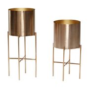 Airy pots in a set of 2 from Hübsch