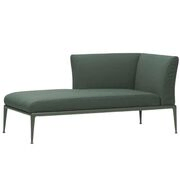 New New Joint chaise longue with armrest right by Fast
