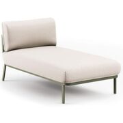 Cabla - Chaise longue without armrests by EMU