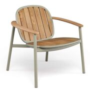 Twins lounge chair - teak by EMU