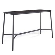 Yard - Table haute avec plateau aluminium de Emu