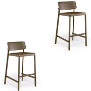 Shine bar stool - set of 2 from Emu