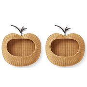 Braided wall storage Apple set of 2 from Ferm Living