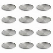 Edelstahl-Teller Outdoor Market im 12er Set von Hay