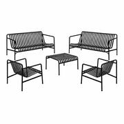 Palissade Lounge Set mit 2 Sofas, Sessel und Ottoman