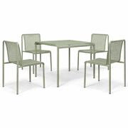 Dapple im 4er Set mit quadratischem Tisch und Stuhl von Ferm Living