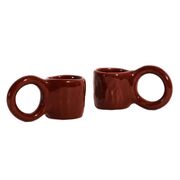 Tasse à espresso Donut (lot de 2) de Petite Friture