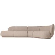 Corner Sofa Rico Soft Bouclé - Natural von Ferm Living