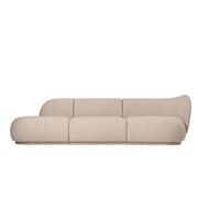 Open End Sofa Rico Soft Bouclé - Natural von Ferm Living
