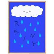 Gemälde Rainy von Paper Collective