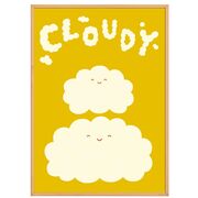 Gemälde Cloudy von Paper Collective