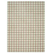 Grid Lime Candycane Rug by Heymat