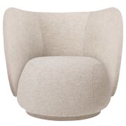 Lounge Chair Rico Soft Alpaca von Ferm Living