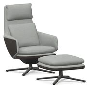 Grand Relax und Ottoman in Stoff von Vitra