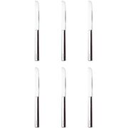 Tafelmesser Rundes Modell im 6er Set von Alessi