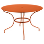 Fermob Tisch Opéra Karotte / Orange 27 ø 117 cm