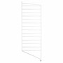 String Furniture Floor Panels / Pack 1 Weiss, H: 85 cm, T: 30 cm