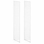 String Furniture Floor Panels / Pack 2 Grau, H: 200 cm, T: 30 cm