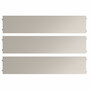 String Furniture Shelves / Pack 3 Beige, B: 78 cm, T: 20 cm