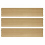 String Furniture Shelves / Pack 3 Eiche, B: 78 cm, T: 20 cm
