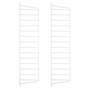 String Furniture Wall Panels / Pack 2 Weiss, H: 75 cm, T: 20 cm