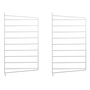 String Furniture Wall Panels / Pack 2 Weiss, H: 50 cm, T: 30 cm