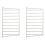 String Furniture Wall Panels / Pack 2 Beige, H: 50 cm, T: 30 cm