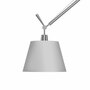 Artemide Tolomeo Mega LED Floor / Schirm Satin grau