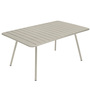 Fermob Luxembourg Tisch Metallgrau / Silber 38, 165 x 100 cm 