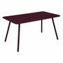 Fermob Luxembourg Tisch Schwarzkirsche B9, 143 x 80 cm