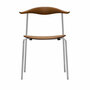 Carl Hansen & Søn Stuhl 'CH88T Eiche rauchfarbiges Öl, Edelstahl