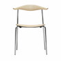 Carl Hansen & Søn Stuhl 'CH88T Buche geseift, Edelstahl
