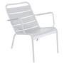 Fermob Tiefer Sessel 'Luxembourg'  Weiss 01
