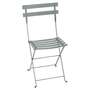 Fermob Stuhl 'Bistro' Lapiligrau C7, Metallstuhl