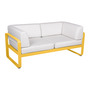 Fermob 2-Sitzer Club-Sofa 'Bellevie' Honig C6, Grauweiss 81