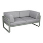 Fermob 2-Sitzer Club-Sofa 'Bellevie' Lapiligrau C7, Flanellgrau 79