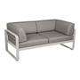Fermob 2-Sitzer Club-Sofa 'Bellevie' Lehmgrau A5	, Taupe Grau B8